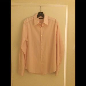 Theory Cotton Stretch Long Sleeve Button Up Shirt